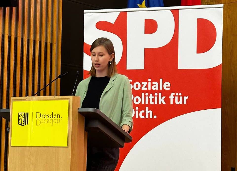 Spitzenkandidatin der SPD Dresden für den Wahlkreis 1
