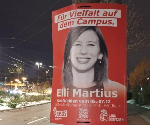 Senatswahlkampf an der TU Dresden 2023