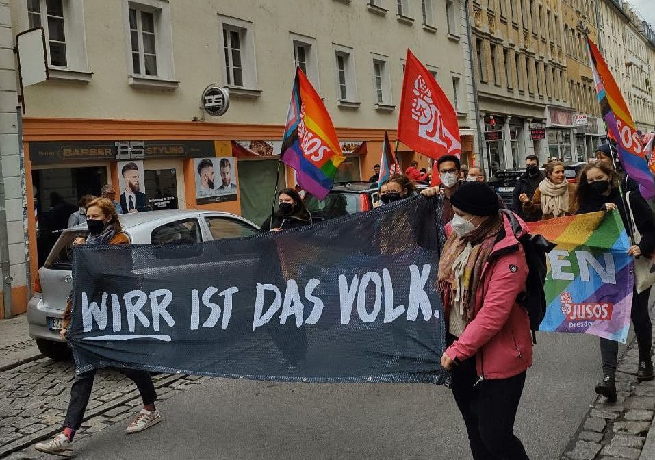 Antifaschistischer Gegenprotest